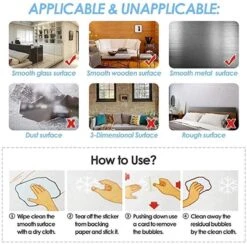 Autocollant De Fenêtre | Décoration De Noël | PVC | Étanchéité | Autocollant De Noël | Film Pour Fenêtre | Réutilisable | 60x90 Cm -DUNI Magasin 1200x1186 9