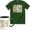 Calendrier De L'avent Noël - Calendrier Compte à Rebours - Calendrier - T-shirt Avec Mug - Femme - Vert Bouteille - Taille XL 1 Calendrier De L'avent Noël - Calendrier Compte à Rebours - Calendrier - T-shirt Avec Mug - Femme - Vert Bouteille - Taille XL -DUNI Magasin 1200x1190