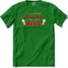 C'est Le Moment Le Plus Merveilleux Pour Une Bière - Pull De Noël De Mauvaise Bière - T-Shirt - Filles - Kelly Green - Taille 12 Ans -DUNI Magasin 1200x1192 9