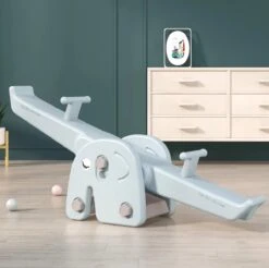 Balançoire Jolly Ollie Blauw | 1 An | 2 Ans | Balançoire | Cadeau | Saint-Nicolas | Noël | Garçon | Fille | Intérieur Et Extérieur | Personnalisé