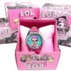 Original Lol Surprise Montre Fille Anime Dessin Animé Pop Modèle Jouets Accessoires De Vêtements Pour Bébé En Cuir Enfant Anniversaire Noël Halloween Cadeau
