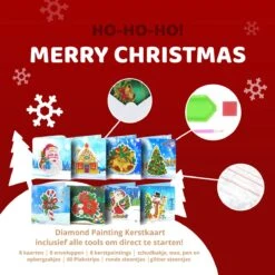 Cartes De Noël Gerdes Peinture De Diamants - Cartes Peinture De Diamants - 8 Cartes - 15x15cm - Avec Enveloppe 11 Cartes De Noël Gerdes Peinture De Diamants - Cartes Peinture De Diamants - 8 Cartes - 15x15cm - Avec Enveloppe -DUNI Magasin 1200x1200 188