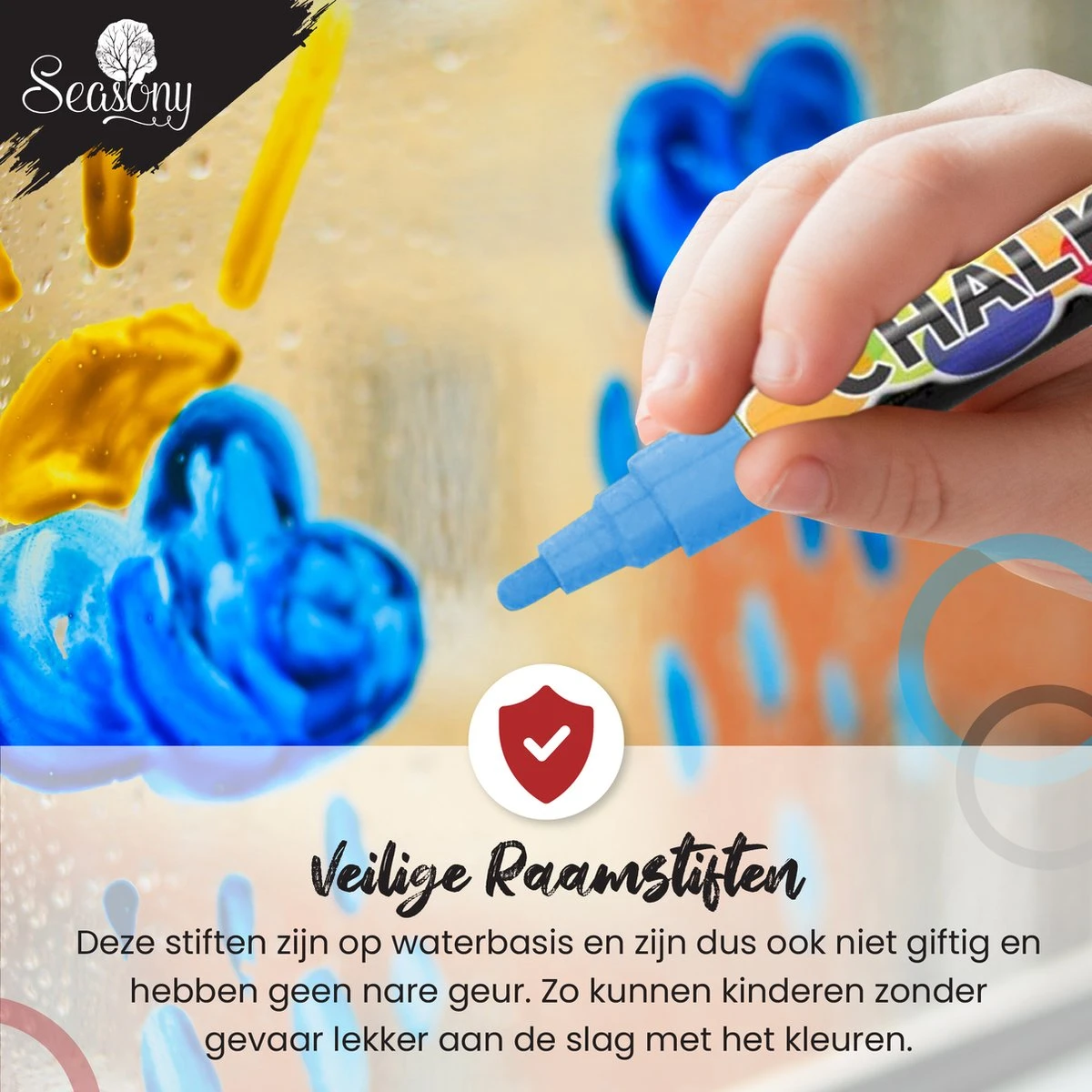 Marqueurs De Fenêtre Saisonniers - 25 Pièces - Marqueurs De Fenêtre Pour Enfants - Marqueurs De Fenêtre De Noël - Marqueur De Fenêtre - Stylos à Craie De Fenêtre - Marqueurs De Tableau Blanc - Marqueurs De Marker Blanc 8 Marqueurs De Fenêtre Saisonniers - 25 Pièces - Marqueurs De Fenêtre Pour Enfants - Marqueurs De Fenêtre De Noël - Marqueur De Fenêtre - Stylos à Craie De Fenêtre - Marqueurs De Tableau Blanc - Marqueurs De Marker Blanc – Image 6