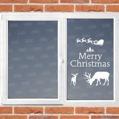 Sticker Fenêtre Joyeux Noël Rennes Wit - Stickers Décoration Noël Fenêtre Décoration Décoration De Fenêtre Stickers Noël Noël / Père Noël 45x55cm Wit | Focus D'impression 5 Sticker Fenêtre Joyeux Noël Rennes Wit - Stickers Décoration Noël Fenêtre Décoration Décoration De Fenêtre Stickers Noël Noël / Père Noël 45x55cm Wit | Focus D'impression -DUNI Magasin 1200x1200 293