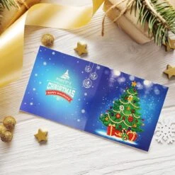 Cartes De Noël C&C 8 Peinture De Diamants - 15x15cm - Cartes De Noël Avec Enveloppes - Ensemble Complet De Peinture Au Diamond -DUNI Magasin 1200x1200 325