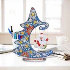 Peinture De Diamants Arbre De Noël Pour Adultes Avec Père Noël à Bascule - Pierres Rondes - Kit Hobby Complet -DUNI Magasin 1200x1200 415