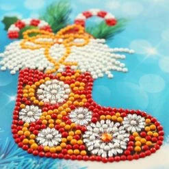 Cartes De Noël Peinture De Diamants 15x15 - 8 Pièces - Dont 8 Enveloppes Blanches - Ensemble Complet -DUNI Magasin 1200x1200 589