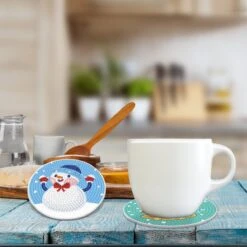 Adorzy Peinture De Diamants Sous-verres - 8 Sous- Sous-verres Avec Support - Peinture De Diamants Adultes - Peinture De Diamants Noël - Décoration De Noël -DUNI Magasin 1200x1200 659