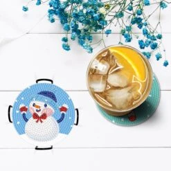 Adorzy Peinture De Diamants Sous-verres - 8 Sous- Sous-verres Avec Support - Peinture De Diamants Adultes - Peinture De Diamants Noël - Décoration De Noël -DUNI Magasin 1200x1200 660