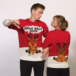 Pull De Noël Laid Femmes & Hommes - Pull De Noël "Jingle Bells Suck" - Cloches - Pull De Noël Hommes & Femmes Taille XXXXL 9 Pull De Noël Laid Femmes & Hommes - Pull De Noël "Jingle Bells Suck" - Cloches - Pull De Noël Hommes & Femmes Taille XXXXL -DUNI Magasin 1200x1200 793