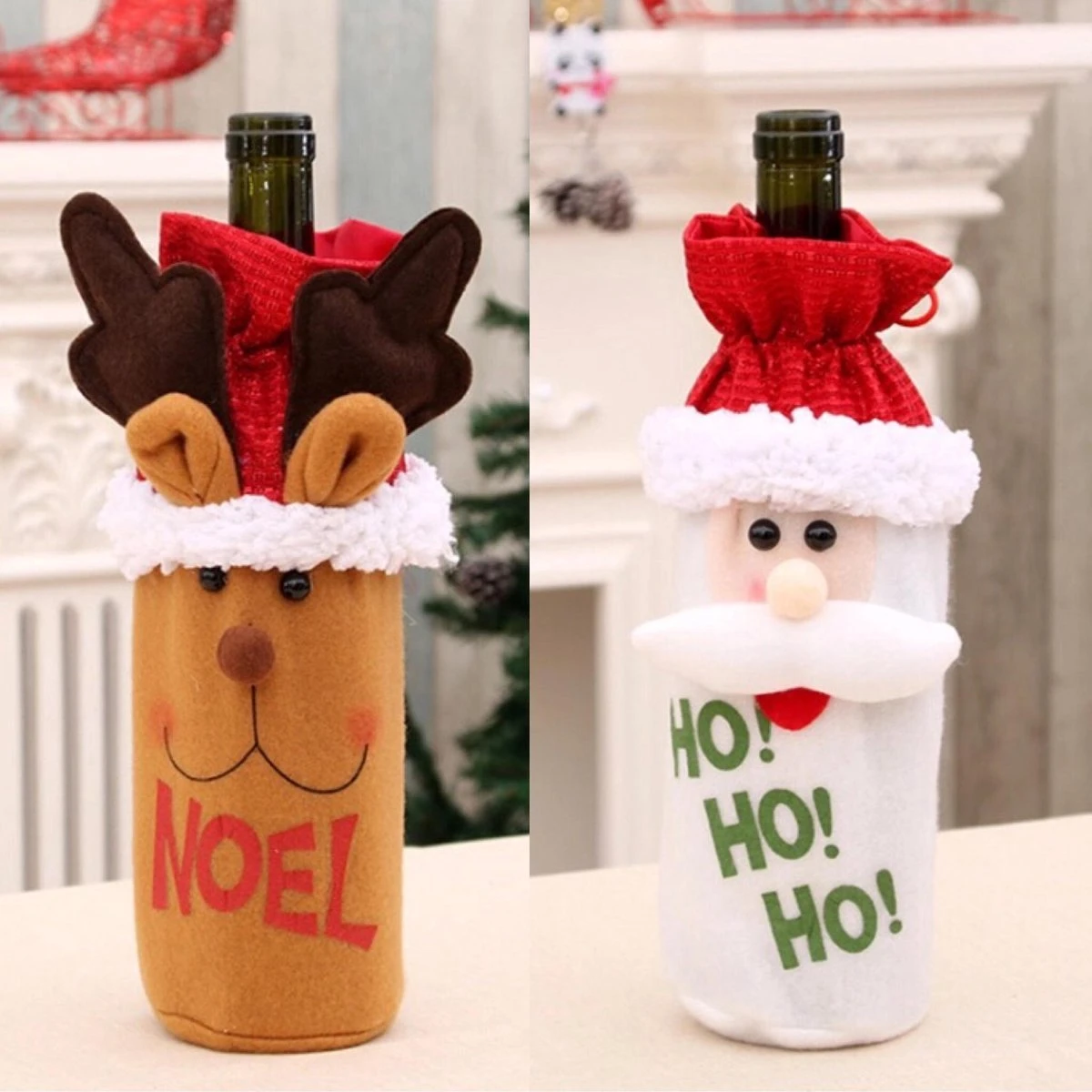 Décoration De Noël Knaak - Décoration De Bouteille De Vin - Dîner - Vin - Bouteille - Porte-bouteille De Vin - Cadeau De Noël - Bonhomme De Neige - 1 Pièce 6 Décoration De Noël Knaak - Décoration De Bouteille De Vin - Dîner - Vin - Bouteille - Porte-bouteille De Vin - Cadeau De Noël - Bonhomme De Neige - 1 Pièce – Image 4