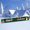 Bannière Joyeux Noël Bannière De Signe De Noël Bannière De Fête De Noël Décoration De Noël à Suspendre Pour L'extérieur Ou L'intérieur, Bannières Vertes Décoration De Fête 50x300cm -DUNI Magasin 1200x1200 994