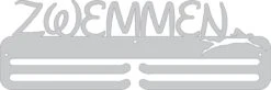 Cintre Pour Médailles De Nager 2 Barres - Acier Inoxydable - (largeur 35 Cm) - Produit Néerlandais - Emballage Cadeau Inclus - Cadeau De Sport - Top Cadeau - Cintre Pour Médailles - Médailles - Natation - Noël - Sinterklaas