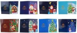 Cartes De Noël Avec Peinture De Diamants - Pop Up Extensible - 8 Cartes - Pierres Rondes - Kit De Passe-temps Complet -DUNI Magasin 1200x526 1