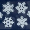 1x Décoration De Fenêtre De Noël Autocollants De Fenêtre Flocons De Neige Blancs 23 X 49 Cm - Décoration De Fenêtre / Autocollants De Décoration De Fenêtre -DUNI Magasin 1200x576 5