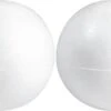 2x Boules / Sphères En Polystyrène Pour Passe-temps / Bricolage Demi-coquilles De 40 Cm - Fabrication De Boules De Noël - Fabrication De Matériaux De Base / Matériel De Loisir -DUNI Magasin 1200x596 1