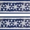 2x Morceaux D'autocollants De Fenêtre De Noël Flocons De Neige 58,5 Cm - Décoration De Fenêtre / Autocollants De Décoration De Fenêtre Décorations De Noël -DUNI Magasin 1200x608 1
