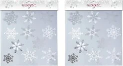 2x Morceaux D'autocollants De Fenêtre Flocons De Neige 30,5 Cm - Décoration De Fenêtre / Autocollants De Décoration De Fenêtre Décorations De Noël