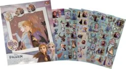 Disney Frozen - Peinture Au Diamant - Anna & Elsa - 6 Feuilles D'autocollants - Sinterklaas - Cadeau Chaussure - Cadeau - Noël - Anniversaire -DUNI Magasin 1200x666 1