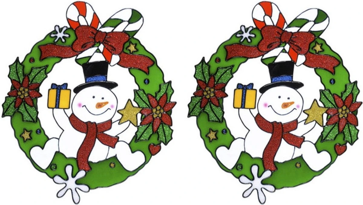 2x Autocollants De Fenêtre De Noël Images De Bonhomme De Neige 30 Cm - Décoration De Fenêtre De Fenêtre De Noël - Autocollants De Noël Kinder 3 2x Autocollants De Fenêtre De Noël Images De Bonhomme De Neige 30 Cm - Décoration De Fenêtre De Fenêtre De Noël - Autocollants De Noël Kinder