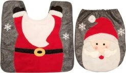 Housse De Siège De Toilette Noël Housse De Siège De Toilette Tapis Décoration De Noël Décorations De Toilette Père Noël Bonhomme De Neige Orignal Tapis De Toilette Ensemble 2 Pièces (père Noël) -DUNI Magasin 1200x699