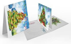 Cartes De Cartes De Vœux Pour Peinture De Diamants - Allernieuwste Cartes - Cartes De Noël 8 Pièces - Kit Complet D'artisanat - Strass Ronds -DUNI Magasin 1200x742