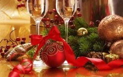 Peinture De Diamants 40x60cm - Noël - Rond - Hobby De Peinture Au Diamant Complet - Ensemble Complet De Peinture De Diamants