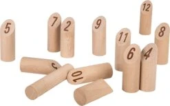 Jeu De Lancer En Bois HaveFun - Molkky - Number Kub - Kubb Set - Extra Groot - Jouets Jouets De Plein Air - Cônes En Bois - Cadeau - Sinterklaas / Noël -DUNI Magasin 1200x750 3