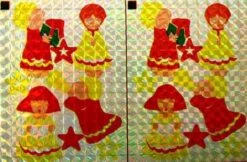 Feuilles D'autocollants Découpés Holographiques De Noël - 60 Feuilles - 12 Différentes - Utilisez-les Pour Des Cadeaux, Des Cartes Ou Des Albums Photo -DUNI Magasin 1200x787