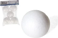 40x Morceaux De Passe-temps En Polystyrène/ Boules/ampoules De DIY 6 Cm - Fabrication De Matériel D'artisanat De Boules De Noël -DUNI Magasin 1200x800 12