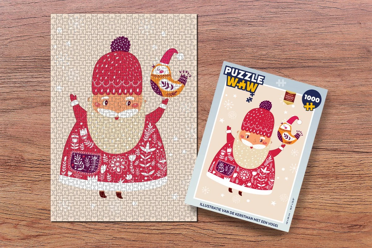 Puzzle Noël - Vogel - Neige - Père Noël - Puzzle - Puzzle 1000 Pièces Adultes - Noël - Cadeau - Cadeau De Noël Pour Hommes, Femmes Et Enfants - Sinterklaas Cadeaux - Sinterklaas Pour Les Grands Enfants 4 Puzzle Noël - Vogel - Neige - Père Noël - Puzzle - Puzzle 1000 Pièces Adultes - Noël - Cadeau - Cadeau De Noël Pour Hommes, Femmes Et Enfants - Sinterklaas Cadeaux - Sinterklaas Pour Les Grands Enfants – Image 2