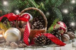 Production Néerlandaise │ Peinture Au Diamant │ Nature Morte De Noël │ Taille 120 X 80 Cm │ Paquet De Peinture Au Diamant Adultes │ Couverture Complète │ Carré │ Complet │ Peinture Au Diamant Flitzz