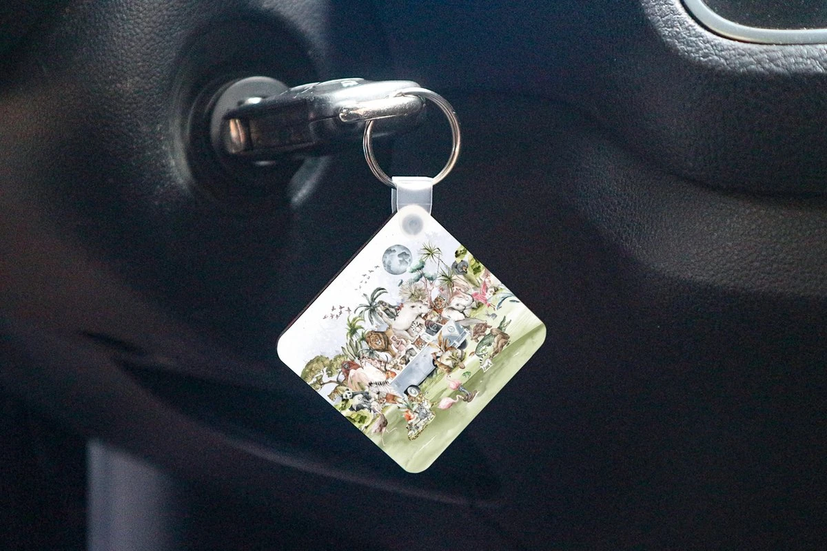 Porte-clés - Décoration De La Jungle - Enfants - Volkswagen Van - Plastique - Cadeau Sinterklaas - Cadeau De Noël - Cadeaux De Chaussures - Cadeaux à Distribuer 4 Porte-clés - Décoration De La Jungle - Enfants - Volkswagen Van - Plastique - Cadeau Sinterklaas - Cadeau De Noël - Cadeaux De Chaussures - Cadeaux à Distribuer – Image 2