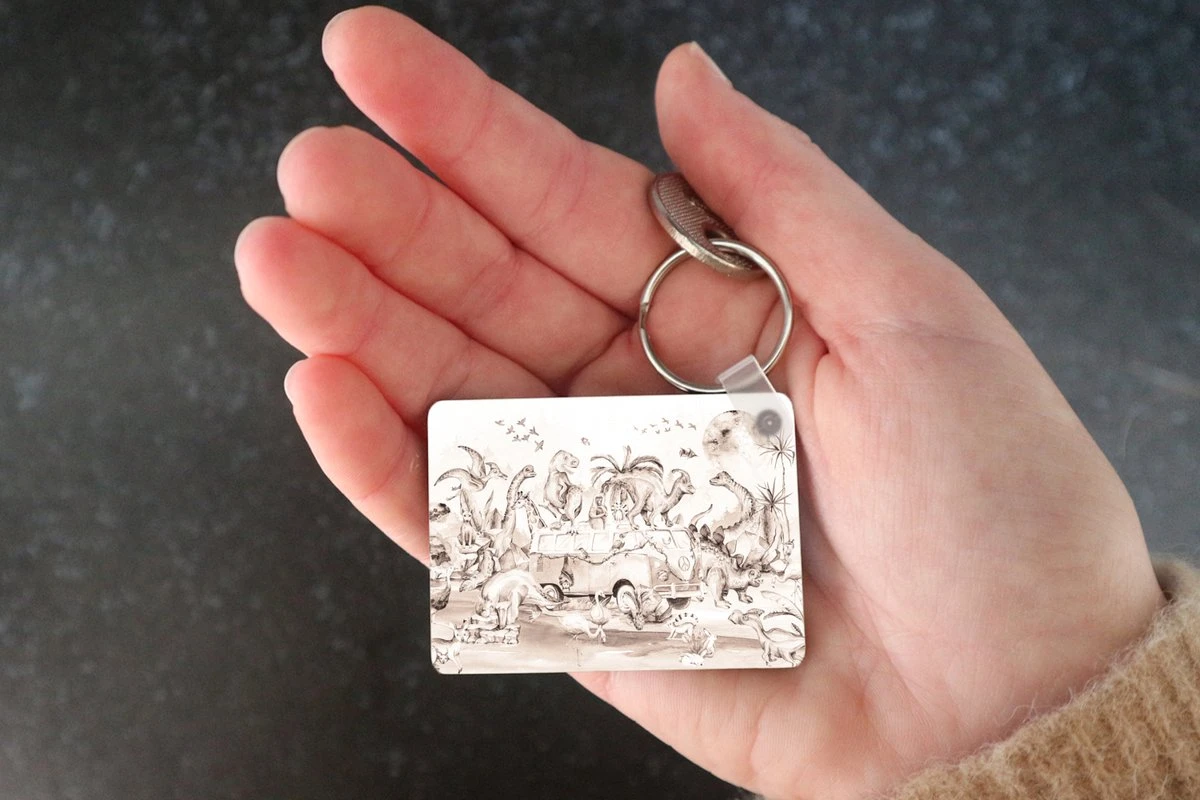 Porte-clés - Dinosaurus - Volkswagen Bus - Enfants - Plastique - Cadeau Sinterklaas - Cadeau De Noël - Cadeaux De Chaussures - Cadeaux à Distribuer 6 Porte-clés - Dinosaurus - Volkswagen Bus - Enfants - Plastique - Cadeau Sinterklaas - Cadeau De Noël - Cadeaux De Chaussures - Cadeaux à Distribuer – Image 4