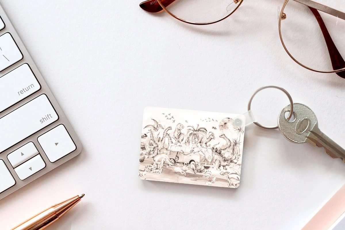 Porte-clés - Dinosaurus - Volkswagen Bus - Enfants - Plastique - Cadeau Sinterklaas - Cadeau De Noël - Cadeaux De Chaussures - Cadeaux à Distribuer 8 Porte-clés - Dinosaurus - Volkswagen Bus - Enfants - Plastique - Cadeau Sinterklaas - Cadeau De Noël - Cadeaux De Chaussures - Cadeaux à Distribuer – Image 6