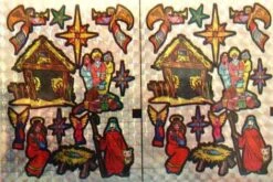 Feuilles D'autocollants Découpés Holographiques De Noël - 60 Feuilles - 12 Différentes - Utilisez-les Pour Des Cadeaux, Des Cartes Ou Des Albums Photo -DUNI Magasin 1200x802 1