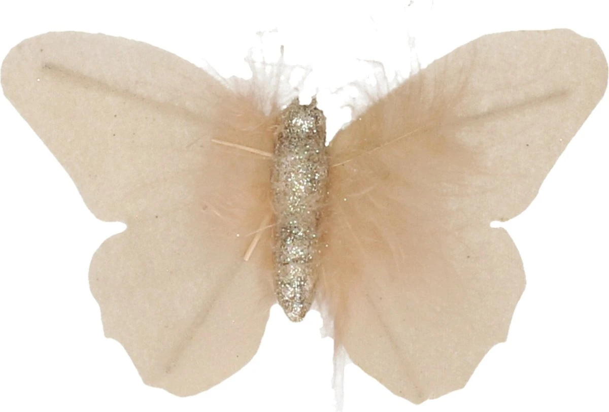 10x Pcs Décoration Papillons Sur Clip Crème/beige 11 X 8 Cm - Décoration Papillons - Décoration Décorations Pour Sapins De Noël 5 10x Pcs Décoration Papillons Sur Clip Crème/beige 11 X 8 Cm - Décoration Papillons - Décoration Décorations Pour Sapins De Noël – Image 3