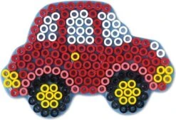 Set De 4 Différents Moules De Perles à Repasser Hama MAXI Véhicules / Figurine / Plaque De Base (voiture, Bateau, Avion, Camion / Camion) Pour Perles à Repasser Extra Larges (idée Cadeau Saint & Noël, Cadeau Chaussure) -DUNI Magasin 1200x819