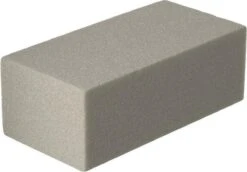 Mousse Florale Grise / Utilisation à Sec Oasis 23 Cm - Faire Des Compositions Florales / Pièces De Noël Avec Bloc De Mousse Florale - Hobby / Matériel De Décoration