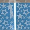 2x Stickers Fenêtre De Noël étoiles Scintillantes Images 30 X 40 Cm - Décoration De Fenêtre Noël - Stickers Noël Enfants -DUNI Magasin 1200x843