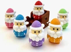 IWAKO Santa Dans La Couleur BLEU/ORANGE/ROUGE/ROSE/VIOLET/VERT Ou Un TRAÎNEAU En GOM Eco Gomme De Puzzle écologique, Parfaite Pour Un Cadeau De Noël 11 IWAKO Santa Dans La Couleur BLEU/ORANGE/ROUGE/ROSE/VIOLET/VERT Ou Un TRAÎNEAU En GOM Eco Gomme De Puzzle écologique, Parfaite Pour Un Cadeau De Noël -DUNI Magasin 1200x882