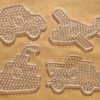 Set De 4 Différents Moules De Perles à Repasser Hama MAXI Véhicules / Figurine / Plaque De Base (voiture, Bateau, Avion, Camion / Camion) Pour Perles à Repasser Extra Larges (idée Cadeau Saint & Noël, Cadeau Chaussure) -DUNI Magasin 1200x897