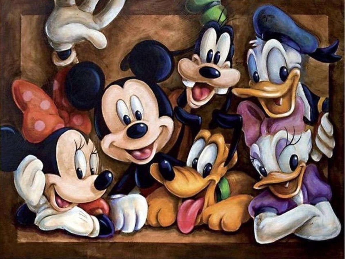 Peinture De Diamants - Mickey Mouse - 35 X 45 Cm - 26 Diverse Couleurs - Pierres Rondes - Adultes - Forfait Complet De Peinture De Diamants - Forfait Passe- Hobby - Forfait De Départ - Sinterklaas - Cadeau De Noël 3 Peinture De Diamants - Mickey Mouse - 35 X 45 Cm - 26 Diverse Couleurs - Pierres Rondes - Adultes - Forfait Complet De Peinture De Diamants - Forfait Passe- Hobby - Forfait De Départ - Sinterklaas - Cadeau De Noël
