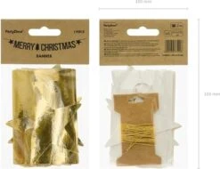 3x Merry Christmas Craft Christmas Flag Lines 150 Cm - Décoration De Noël Décoration Ligne Drapeau -DUNI Magasin 1200x923 5