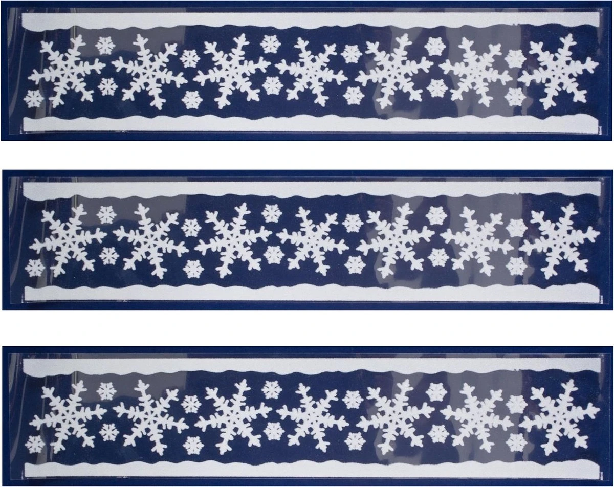 3x Morceaux D'autocollants De Fenêtre De Noël Flocons De Neige 58,5 Cm - Décoration De Fenêtre / Autocollants De Décoration De Fenêtre Décorations De Noël 3 3x Morceaux D'autocollants De Fenêtre De Noël Flocons De Neige 58,5 Cm - Décoration De Fenêtre / Autocollants De Décoration De Fenêtre Décorations De Noël