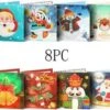 Cartes De Noël Peinture De Diamants - 8 Pièces - Paquet Tc6 Complet - Adultes - Passe-temps Créatif -DUNI Magasin 1200x960 4