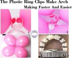 Balloon Arch - Kit De Cadre D'arche De Ballons De Table Zinaps, Bonnes Décorations Pour Mariage, Anniversaire, Fête, Noël Et Toutes Les Célébrations - (WK 02124) -DUNI Magasin 1200x966 4