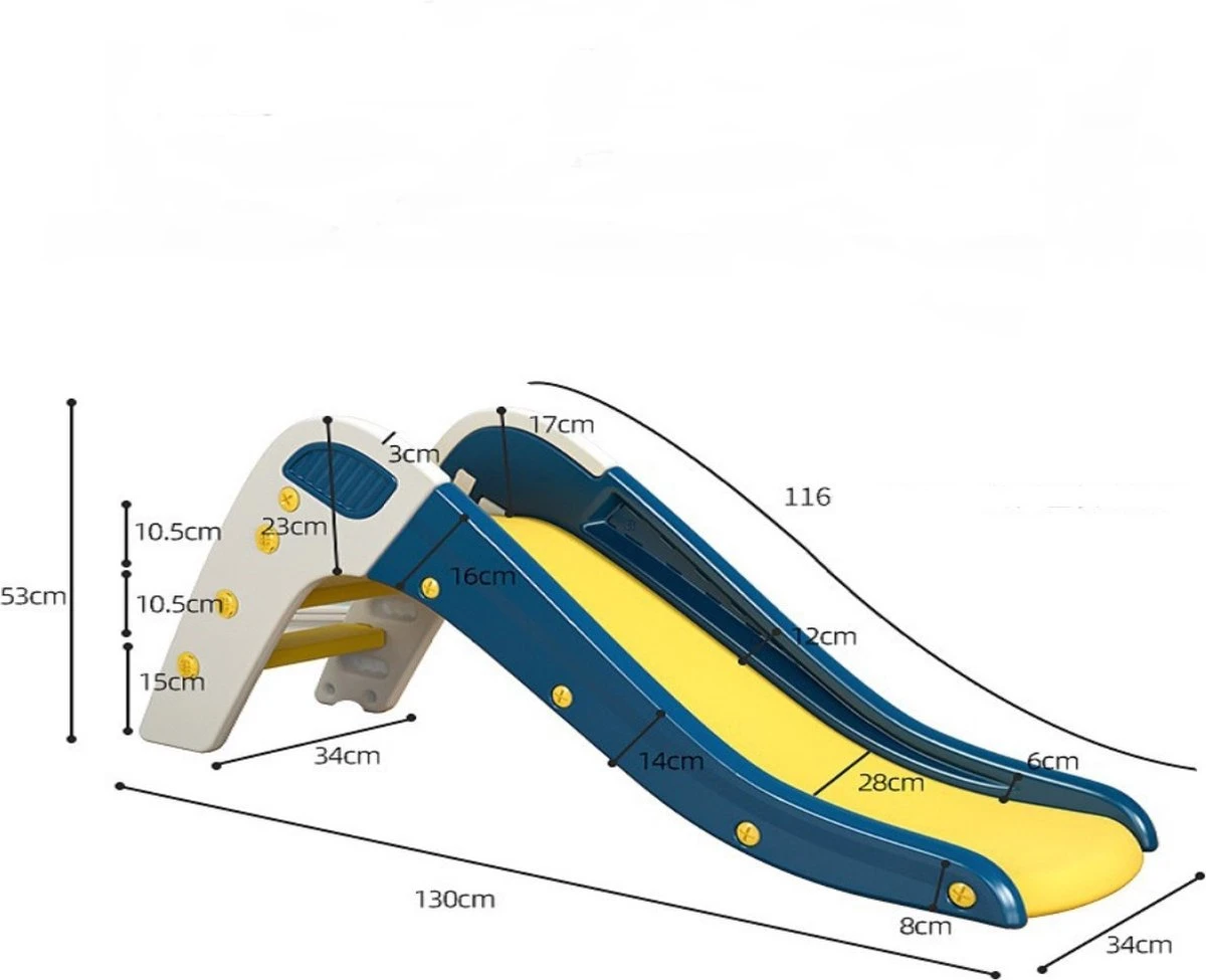 Toboggan Moderne Blauw Jaune | 1 An | 2 Ans | Faire Glisser | Cadeau | Saint-Nicolas | Noël | Garçon | Fille | Intérieur Et Extérieur | Personnalisé 7 Toboggan Moderne Blauw Jaune | 1 An | 2 Ans | Faire Glisser | Cadeau | Saint-Nicolas | Noël | Garçon | Fille | Intérieur Et Extérieur | Personnalisé – Image 5