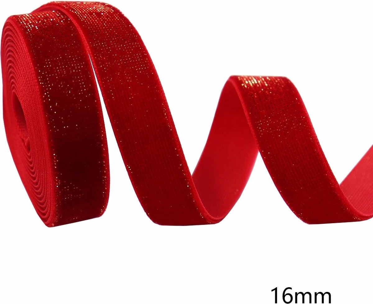 WiseGoods Luxe Ribbon Embellishment 16mm - Ruban Cadeau - Rubans Hobby - Rubans DIY - Accessoires De Vêtements Pour Bébé De Décoration - Ruban De Noël - Rouge 4.5M 3 WiseGoods Luxe Ribbon Embellishment 16mm - Ruban Cadeau - Rubans Hobby - Rubans DIY - Accessoires De Vêtements Pour Bébé De Décoration - Ruban De Noël - Rouge 4.5M