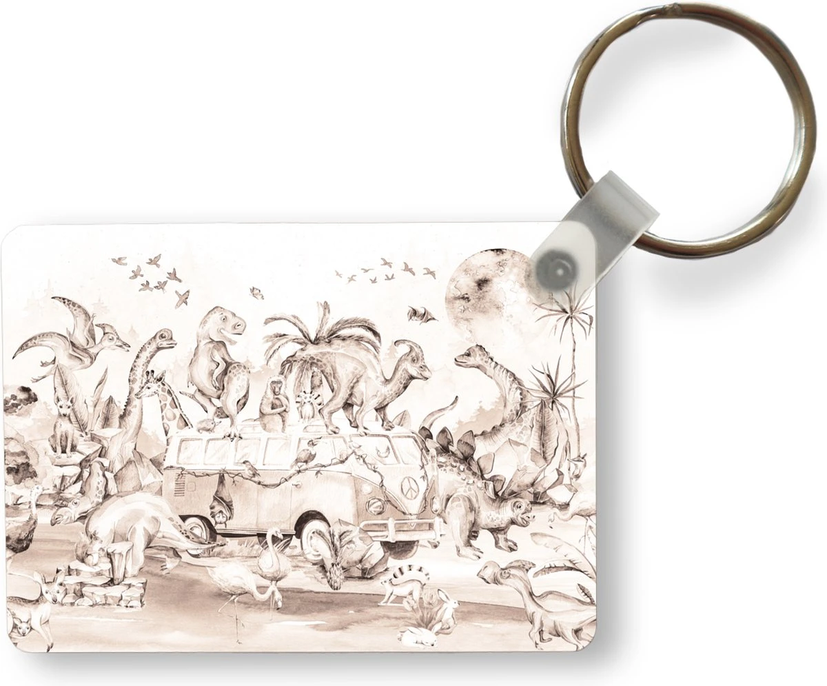 Porte-clés - Dinosaurus - Volkswagen Bus - Enfants - Plastique - Cadeau Sinterklaas - Cadeau De Noël - Cadeaux De Chaussures - Cadeaux à Distribuer 3 Porte-clés - Dinosaurus - Volkswagen Bus - Enfants - Plastique - Cadeau Sinterklaas - Cadeau De Noël - Cadeaux De Chaussures - Cadeaux à Distribuer